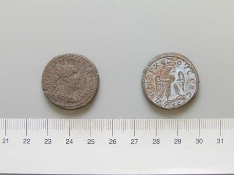 Tetradrachm of Trajan Decius, Emperor of Rome, from Antioch, Yale University Art Gallery, inv. 1938.6000.1724