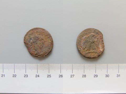 Tetradrachm of Trajan Decius, Emperor of Rome, from Antioch, Yale University Art Gallery, inv. 1938.6000.2331