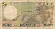 5 New Francs