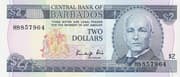 2 Dollars 2 BBD = JPY 158
