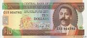 10 Dollars 10 BBD = JPY 789