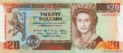 20 Dollars 20 BZD = JPY 1569