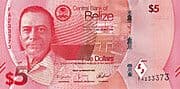 5 Dollars 5 BZD = JPY 396
