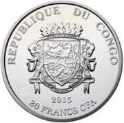 20 Francs CFA 20 XAF = JPY 5.63