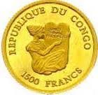 1500 Francs CFA 1500 XAF = JPY 422