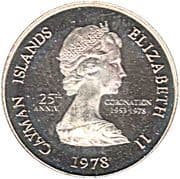 5 Cents 0.05 KYD = JPY 9.41
