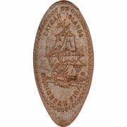Elongated coin (Caribbean Pirates) - Cayman Islands