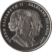 1 Crown - Elizabeth II (Permission to Marry) - Falkland Islands