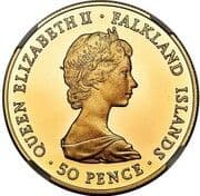 50 Pence 0.50 FKP = JPY 106