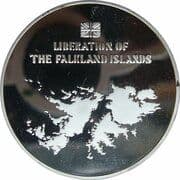 Medal (Liberation of the Falkland Islands; Silver) - Falkland Islands