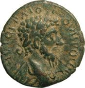 Æ24 - Lucius Verus (ΜΕΓΑΛΟΠΟΛΕ ϹΕΒΑϹΤΙΑϹ ΕΤ ΗϞ) - Megalopolis-Sebasteia