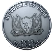 1000 Francs 1000 XOF = JPY 281