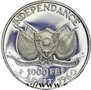 1000 Francs 1000 XOF = JPY 281