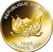 1500 Francs 1500 XOF = JPY 421