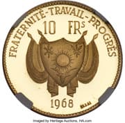 10 Francs 10 XOF = JPY 2.81