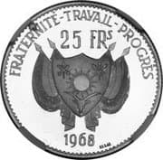 25 Francs 25 XOF = JPY 7.01