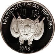 10 Francs 10 XOF = JPY 2.81