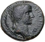Æ17 - Antonia Minor (Posthumous tribute under Claudius; Thessalonica) - Thessalonica