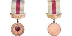 Ethiopia, Blessés en Service, WAR, Medal, Excellent Quality, Copper, 33