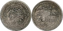 Algeria, Mahmud II, Budju, 1824/AH1239, Silver,