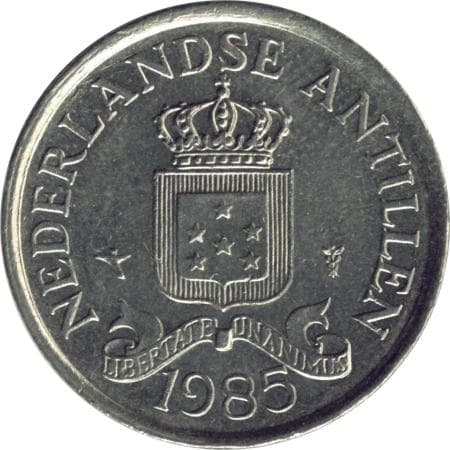 Netherlands Antilles 25 cent (AD1970 - 1985)