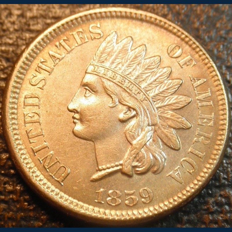 インディアンヘッドセント1877年：アメリカ貨幣史上の最希少年銘コイン 表面